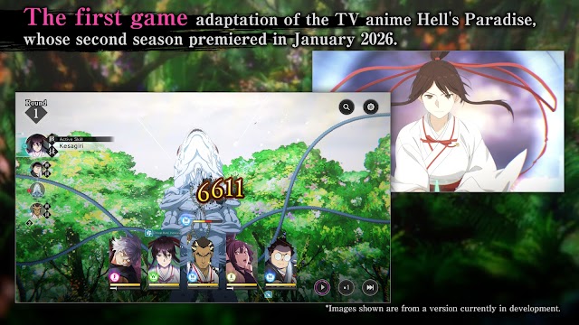 Game BATTLE IN HELL'S PARADISE được chuyển thể từ anime nổi tiếng Hell's Paradise: Jigokuraku (Địa Ngục Cực Lạc)