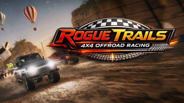 Đua xe đường trường 4x4 kịch tính trong Rogue Trails: 4x4 Offroad Racing