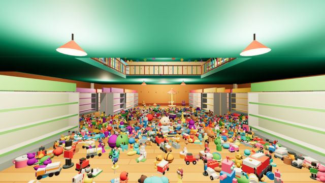 Toy Keeper là game mô phỏng sắp xếp cửa hàng đồ chơi khổng lồ