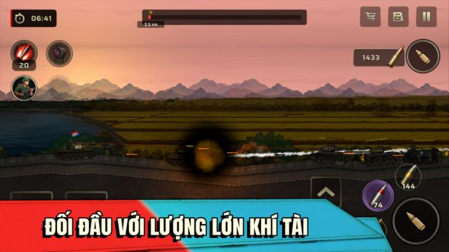 Trải nghiệm sức mạnh của "con quái vật thép" T54 với cơ chế vật lý thực tế