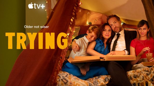 Trying - Cố gắng là bộ phim hài gia đình Anh gồm 5 phần, độc quyền trên Apple TV+
