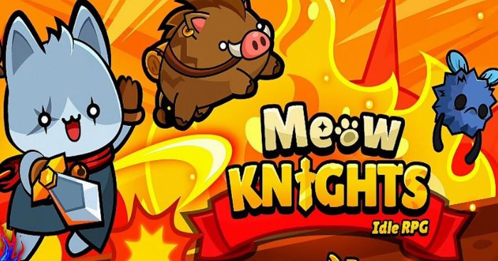 Meow Knights: Idle RPG - Game nhập vai nhàn rỗi Vương quốc Mèo