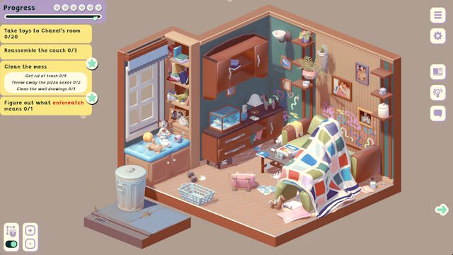 Clean Start là game mô phỏng dọn dẹp ấm cúng