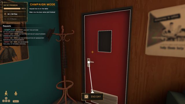 Lựa chọn giữa 2 chế độ: Sandbox mode và Campaign mode trong Cozy Archivist Simulator
