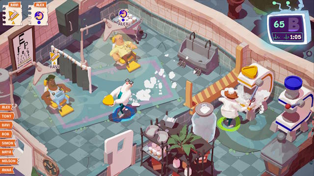 General Practice là game mô phỏng bệnh viện co-op vui nhộn