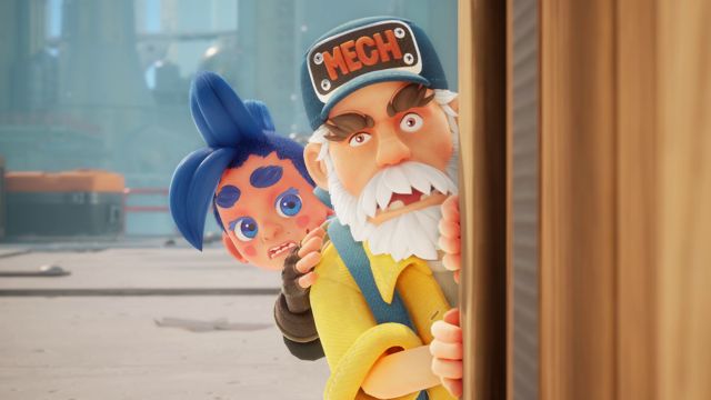 Age Twisters là game phiêu lưu kể chuyện hợp tác 2 người trong vai ông và cháu gái