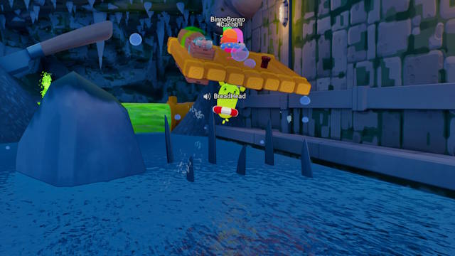 Sponge Break game hỗ trợ từ 1 đến 4 người chơi
