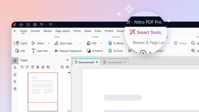 Giao diện mới mẻ, hiện đại của Nitro PDF Pro 26