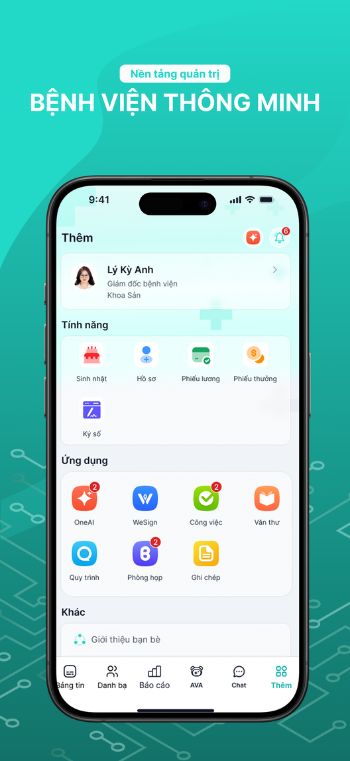 Tích hợp nhiều tiện ích