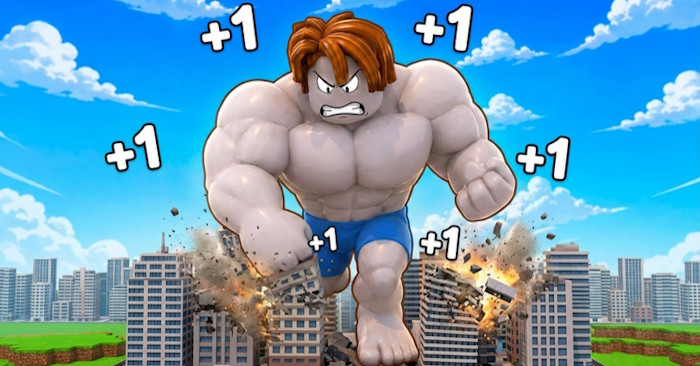 Game +1 Strength per Click
