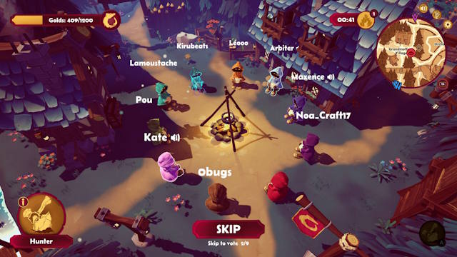 Game có 3 phe phái với 13 vai trò độc đáo