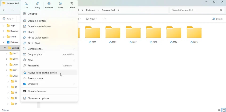 Ảnh iPhone trên Windows