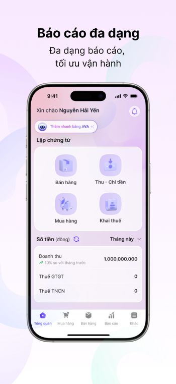 Báo cáo dễ dàng