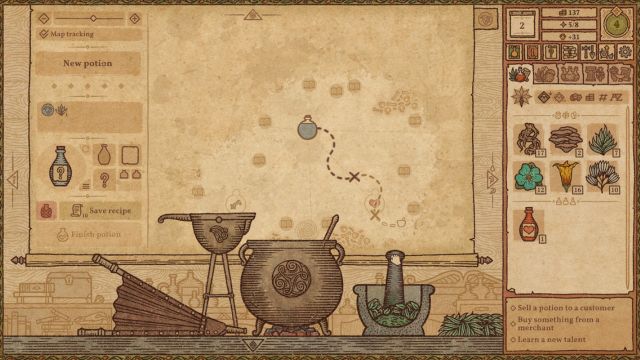 Potion Craft: Alchemist Simulator là game mô phỏng bào chế thuốc cổ truyền