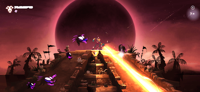 Bạn trở thành chiến binh ánh sáng, chống lại bóng tối trong game Towaga: Among Shadows