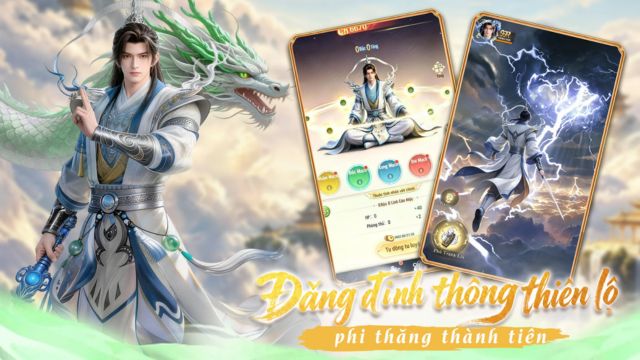 Đăng địng thông thiên lộ, phi thăng thành tiên