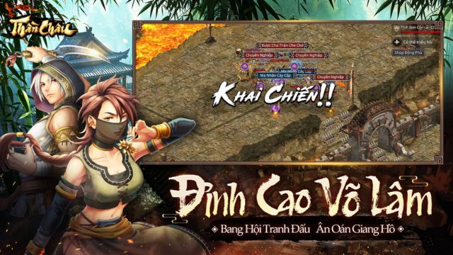 Đỉnh cao Võ Lâm, bang hội tranh đấu, ân oán giang hồ