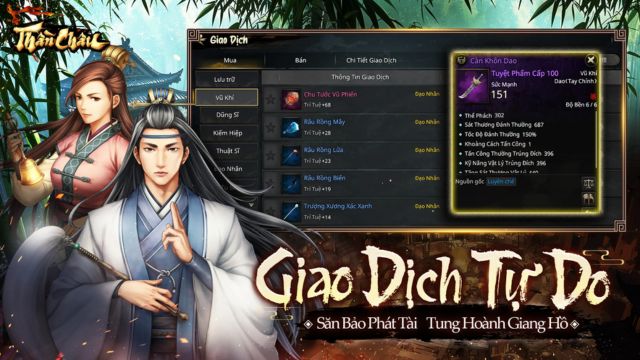 Giao dịch tự do - Săn bảo phát tài