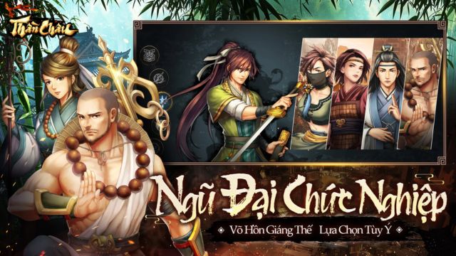 Ngũ Đại Môn Phái và Hệ Thống Võ Hồn Cho Bạn Tự Do Lựa Chọn