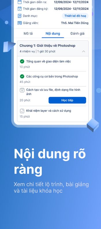 Nội dung rõ ràng