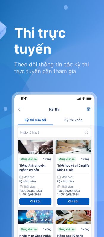 Thi trực tuyến