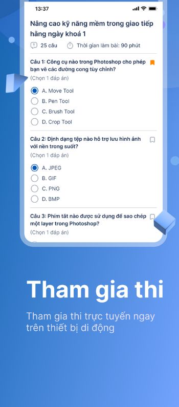 Tham gia các kỳ thi