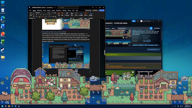 Idyll Isle là game mô phỏng cuộc sống thư giãn trên desktop