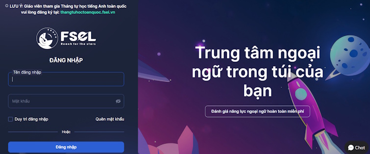 Đăng ký học FSEL