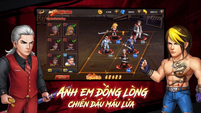 Anh em đồng lòng chiến đấu máu lửa