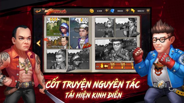 Cốt truyện nguyên tác tái hiện kinh điển