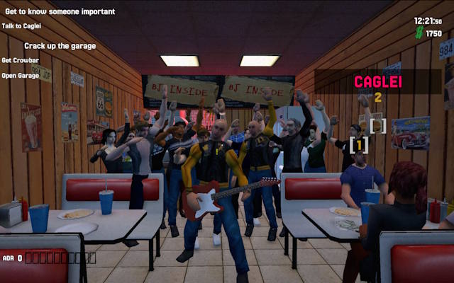 Rock Band Simulator là game mô phỏng cuộc sống ban nhạc rock thập niên 90