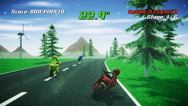 Super Night Riders mang đến trải nghiệm đua xe arcade đơn giản nhưng đầy thử thách