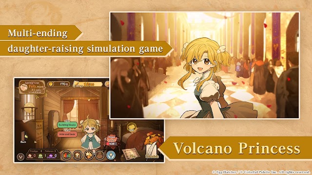 Bạn vào vai một người cha tận tụy, đồng hành cùng con gái trong game Volcano Princess