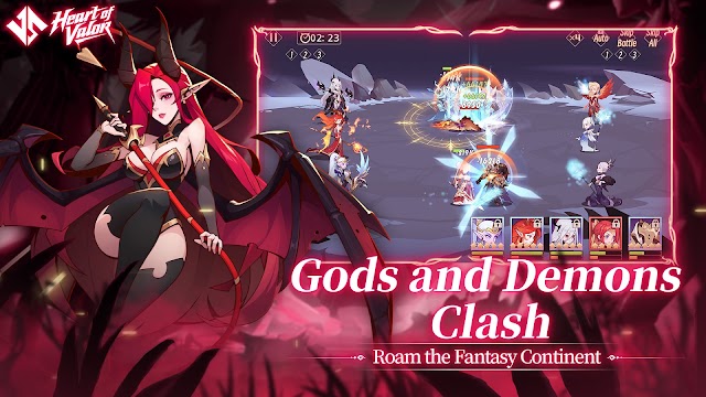 Heart of Valor là cuộc đụng độ giữa các vị thần và quỷ dữ