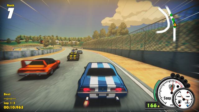 Super Woden GP 3 là phần mới trong series game đua xe thể thao cổ điển Super Woden
