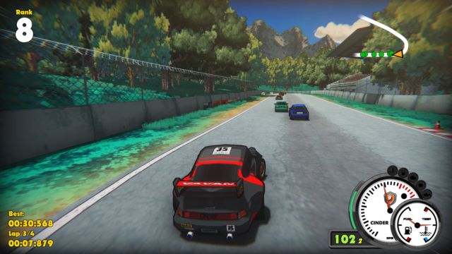 Super Woden GP 3 mang đến những cuộc đua rally cổ điển với đồ họa truyện tranh độc đáo