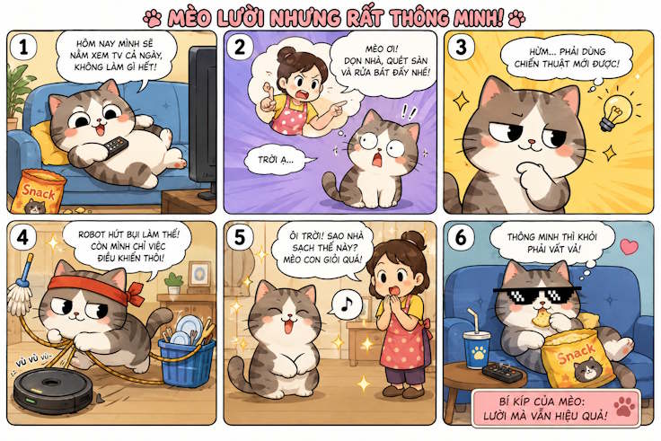 ChatGPT sáng tác truyện tranh