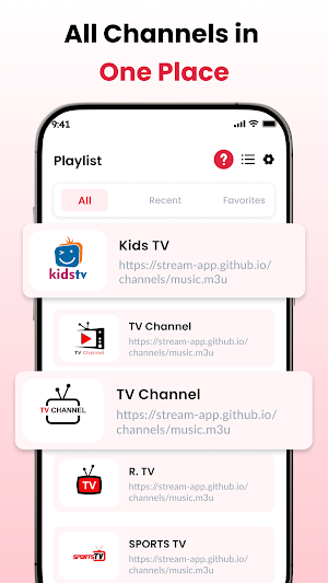 Các kênh đều ở một nơi duy nhất