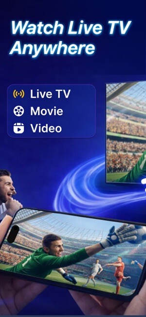 IPTV Smart Player Live TV cho bạn xem TV trực tiếp mọi lúc