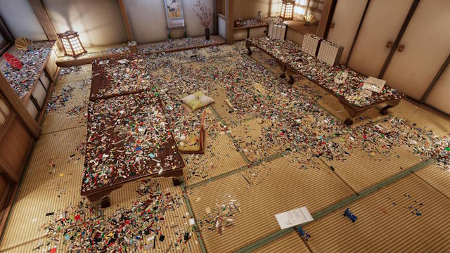 Never Sort By Color là game mô phỏng sắp xếp lego thư giãn