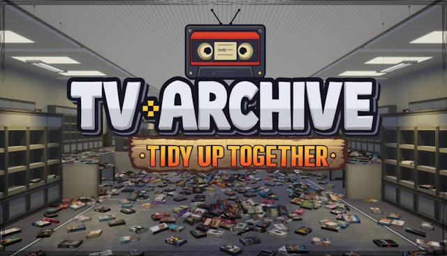 TV Archive là game mô phỏng sắp xếp băng video thư giãn