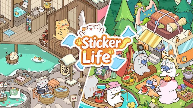 Sticker Life: DIY Home Decor là game mô phỏng trang trí cute