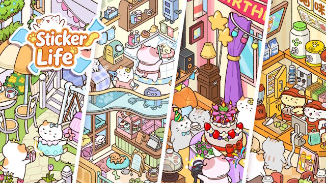 Lối chơi dán sticker thư giãn