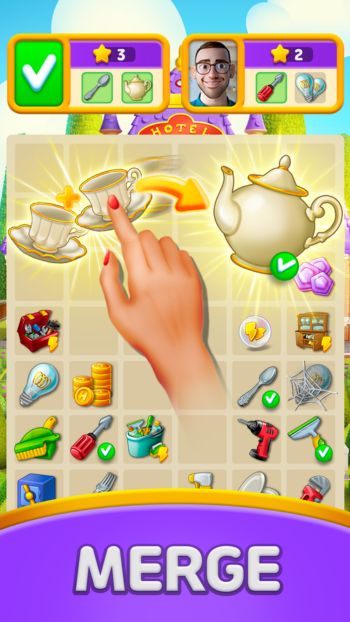 Gameplay ghép vật phẩm (Merge) gây nghiện