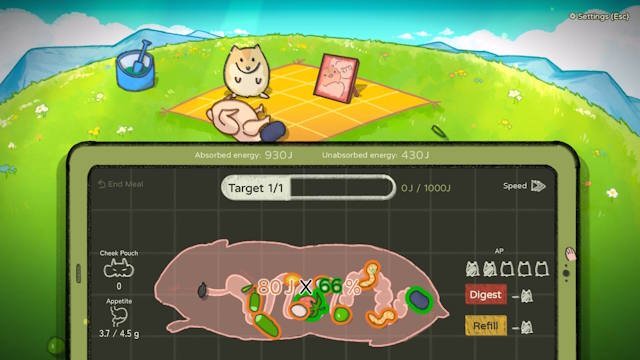 Hamster, Eat, Run là game chiến thuật kết hợp sinh tồn độc đáo