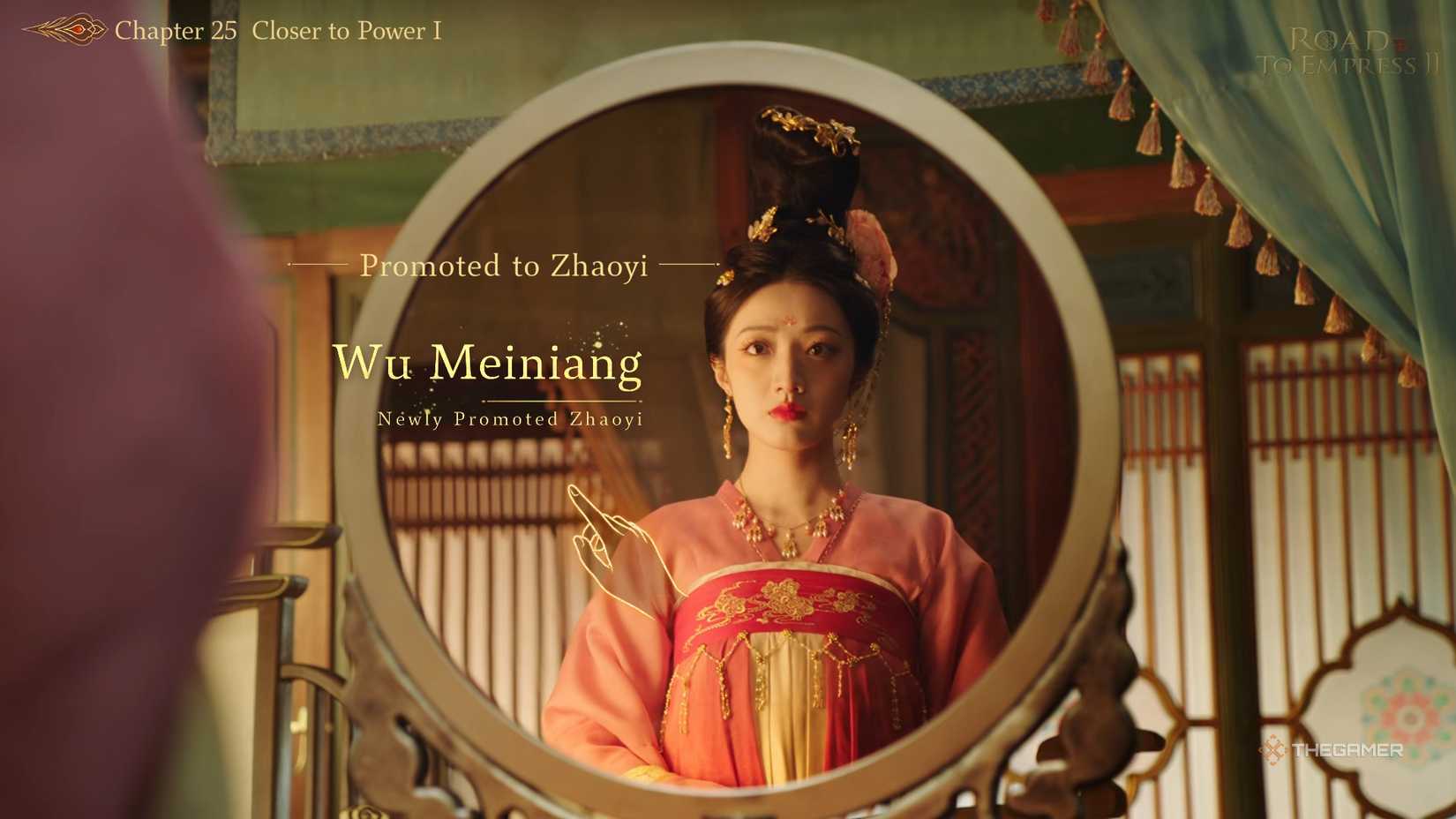 Được thăng chức Zhaoyi in Closer to Power ở Road to Empress 2.