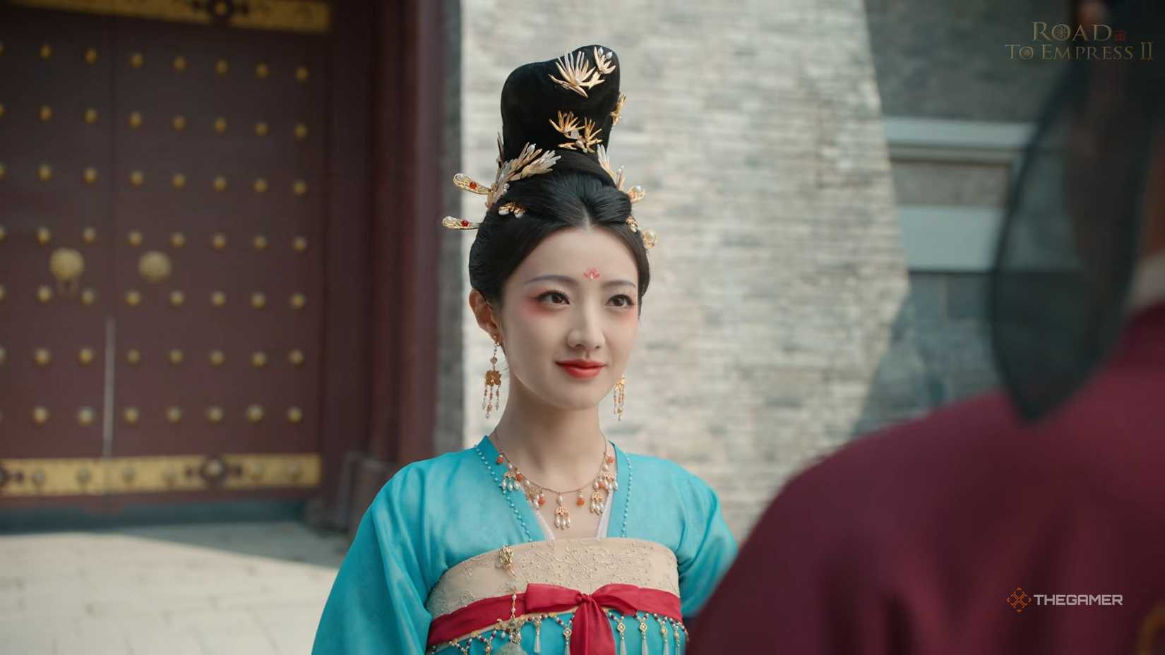 Wu Yuanxiao ở phần đầu của Empress of the Realm trong Road to Empress 2.