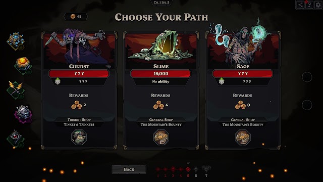 Lựa chọn con đường của bạn trong game Runeborn