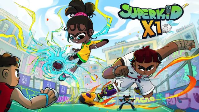 Superkid X1 là game bóng đá đường phố với dàn cầu thủ nhí siêu năng lực độc đáo