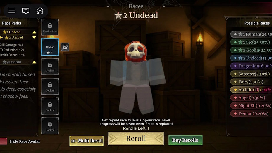 Một chủng tộc trong Iron Soul Dungeon